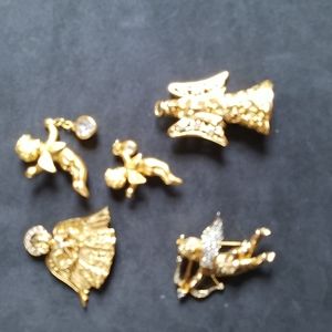 Angel Brooch Lot
